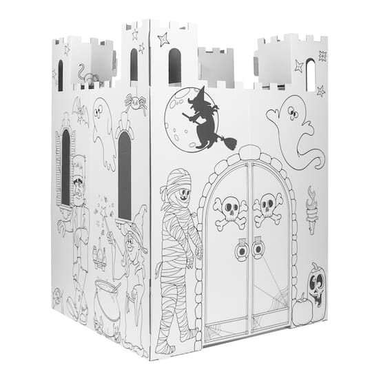 Easy Playhouse Haunted Castle Cardboard Playhouse